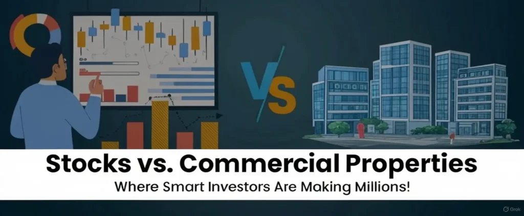 Stocks vs Commercial Properties