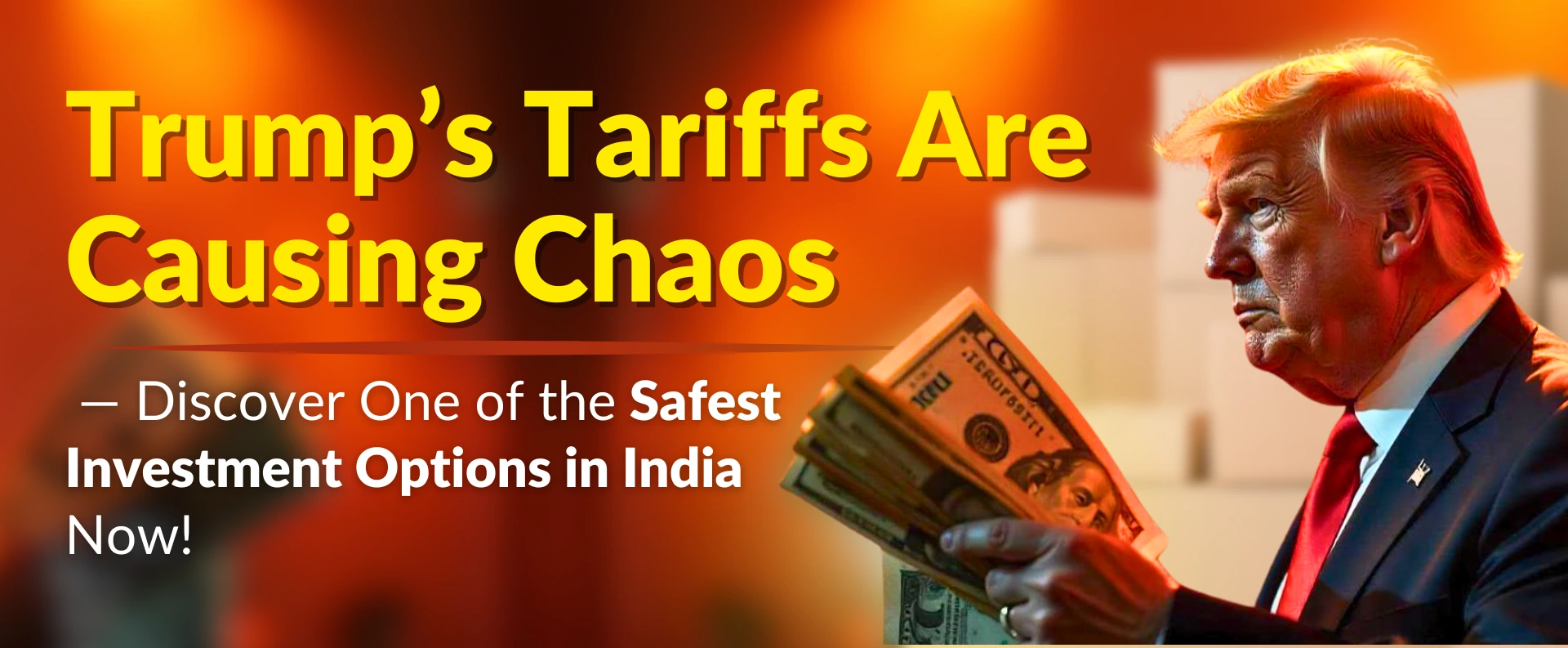 Trump’s Tariffs Are Causing Chaos — Discover One of the Safest Investment Options in India Now!